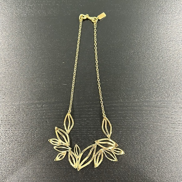 Coach Leaf Statement Necklace - Picture 5 of 8